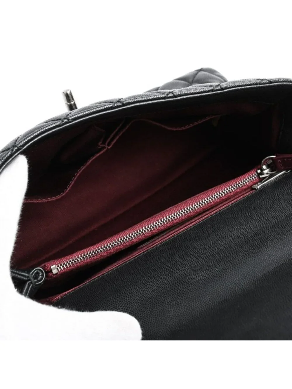 Chanel Handbag Top Handle Flap